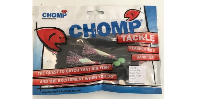 Chomp Pink Flasher Rigs